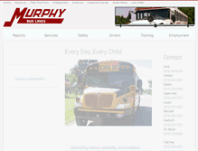 Tablet Screenshot of murphybus.ca